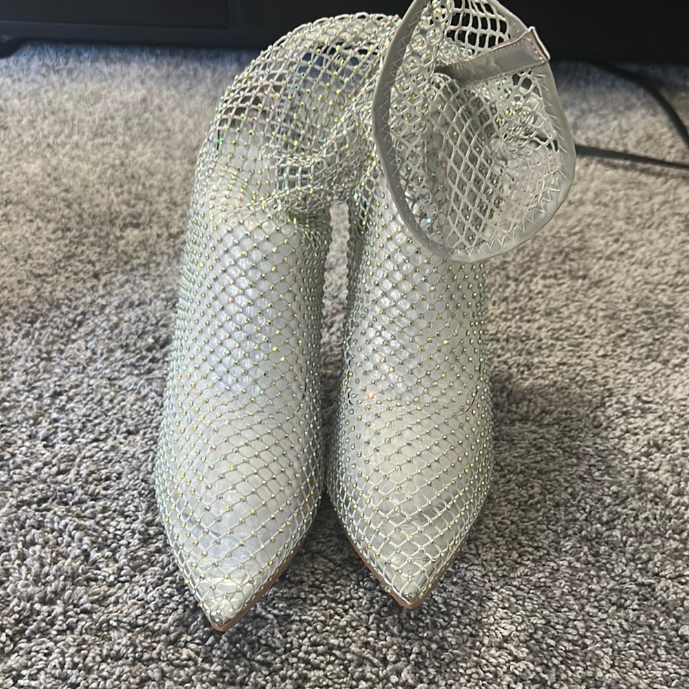 Elegant Mesh Women's Heels